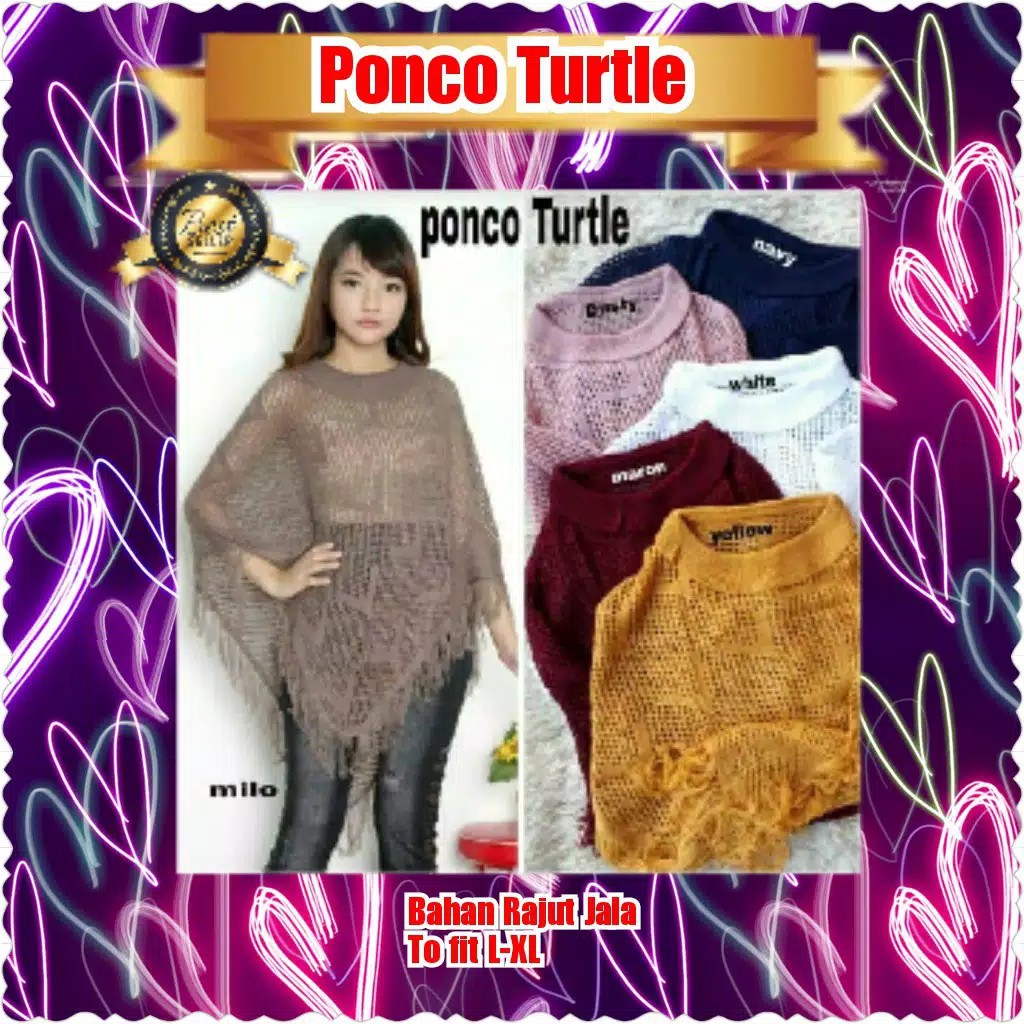 PONCO TURTLE / TERPOPULER TERLARIS TERMURAHPONCO TURTLE / TERPOPULER TERLARIS TERMURAH