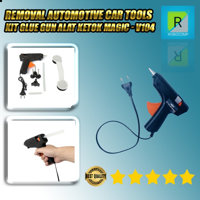 Alat Ketok Magic Pops-A-Dent Repair Removal Car Tools Kit Glue Gun