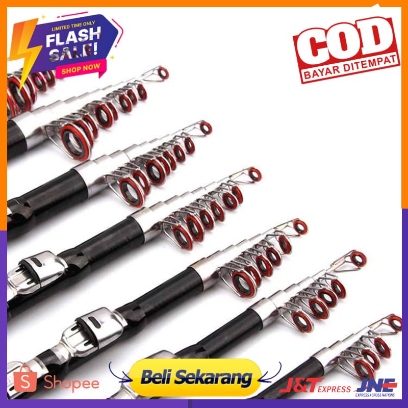 Derui Joran Pancing Portable Telescopic 1.5M - S6