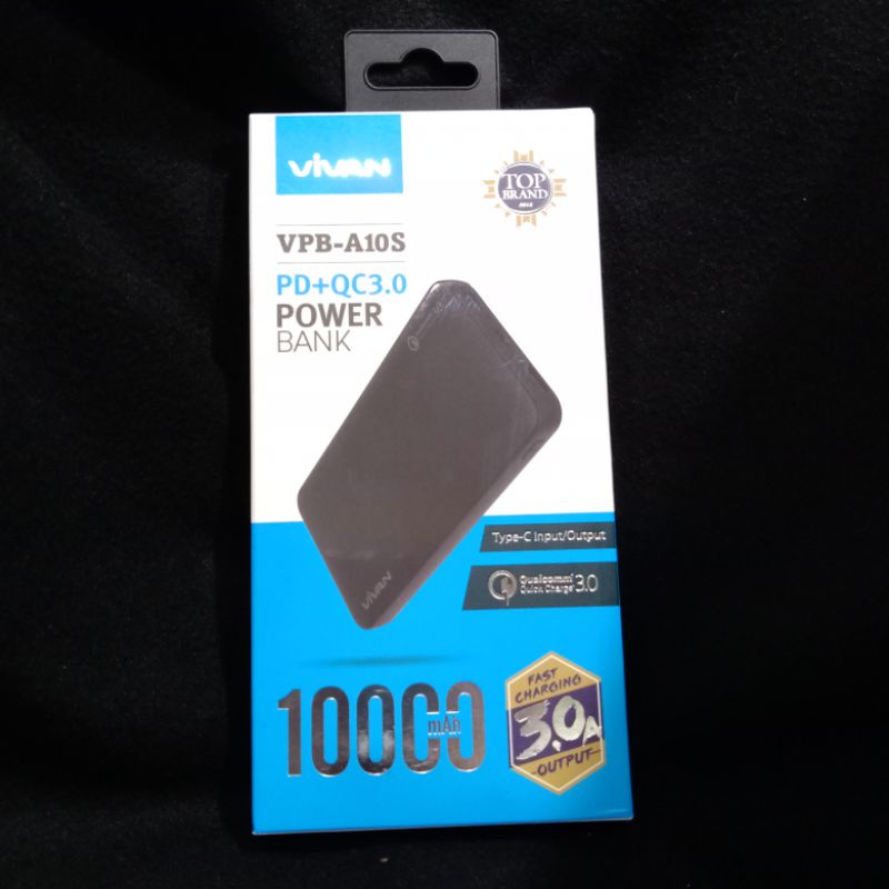 POWERBANK VIVAN VPB - A10S ORIGINAL FAST CHARGING 3.0