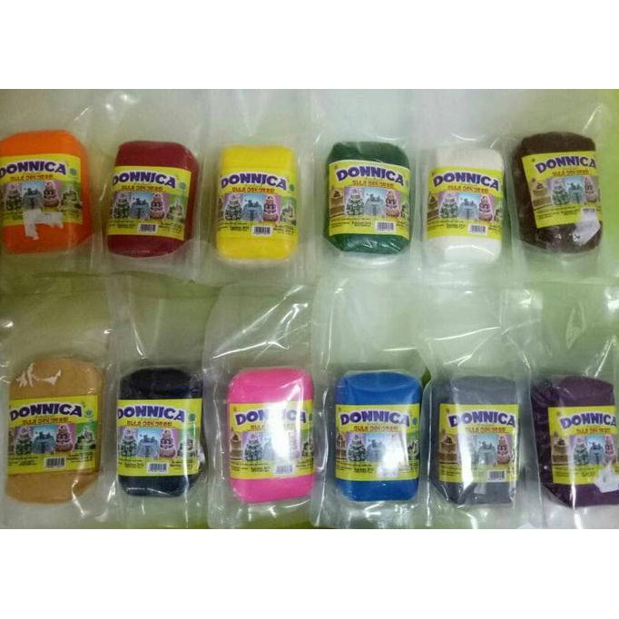 

DONNICA FONDANT WARNA 250GRAM, GULA ICING PLASTIK - Orange TERPERCAYA Kode 1170