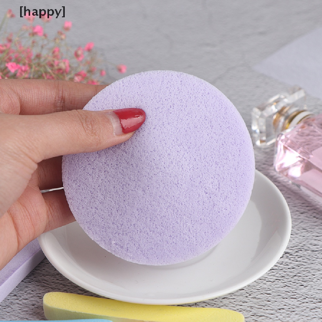 HA 12pcs Compressed Facial Clean Wash Puff Face Cleansing Sponge Stick Skin Pad ID