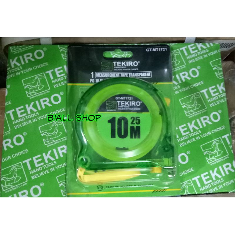 Meteran 10 Meter Tekiro GT-MT1721