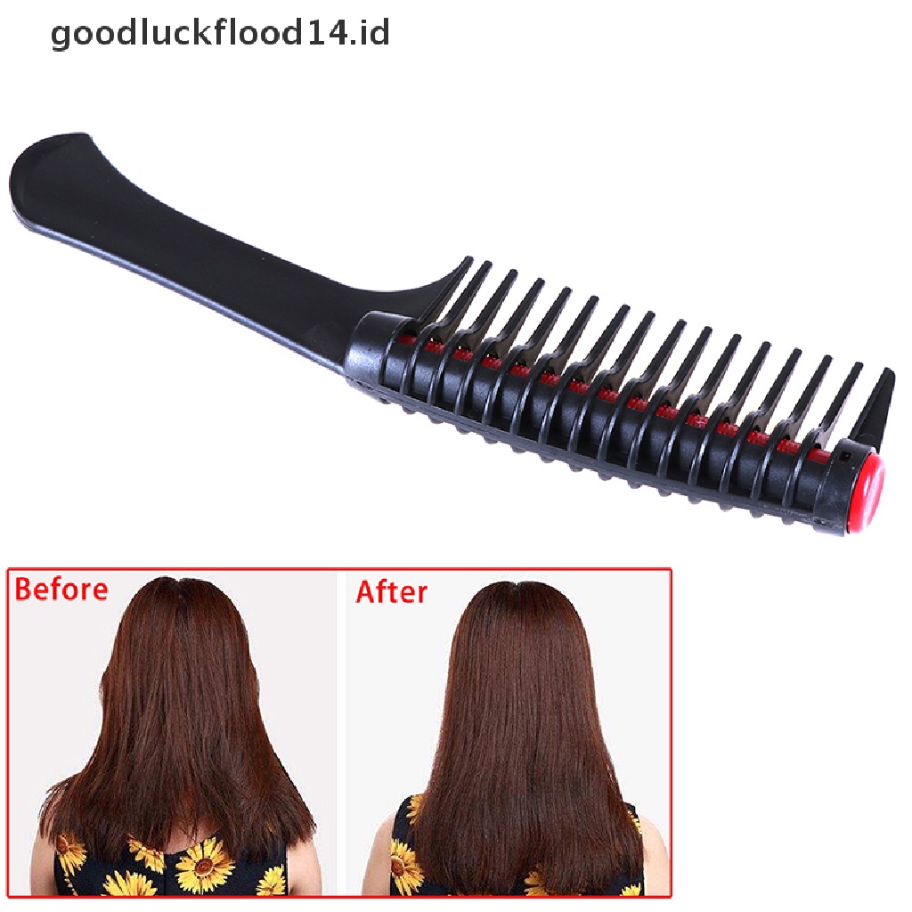 [OOID] 1Pcs Anti-Hair Loss Roller Comb Hair Curling Comb Hairdressing Comb Styling Tool ID