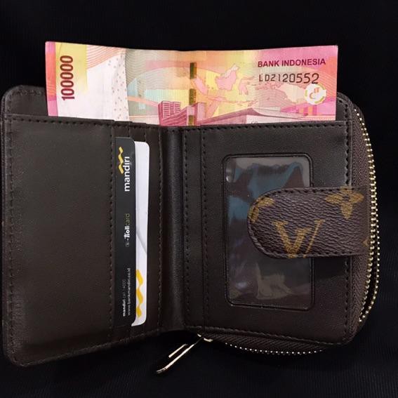 SQJ DOMPET LV WANITA SUPER MULTIFUNGSI HPO KECIL DOMPET TUMPUK LARIS ««