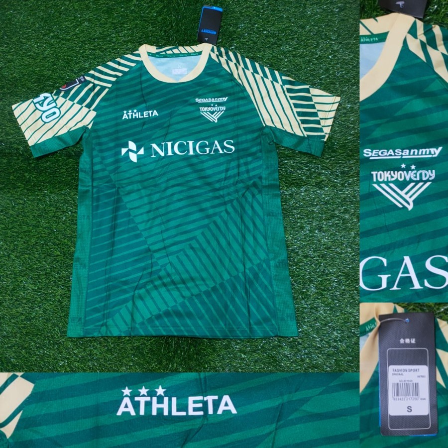 JERSEY SEPAK BOLA & FUTSAL TOKYO VERDY 2022-2023 GRADE ORI