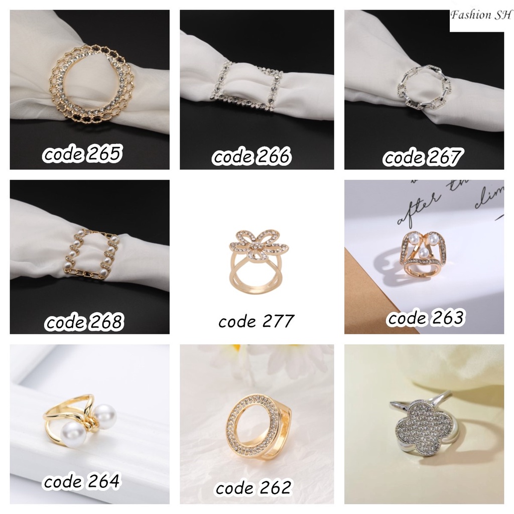 Bros Pin Kombinasi Bahan Alloy Untuk Aksesoris Scarf Wanita M40283