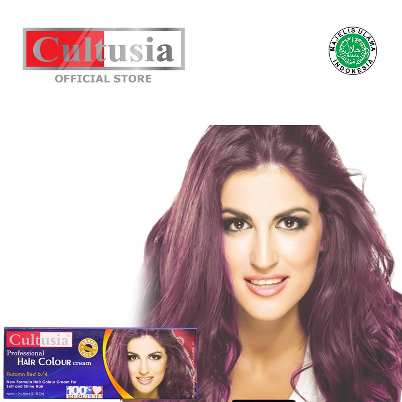 Cultusia Hair Color Autumn Red 6 4 60 ML