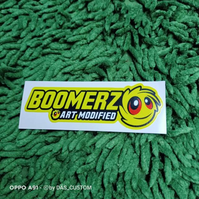 Sticker printing Boomerz minim pembelian harus 20rb