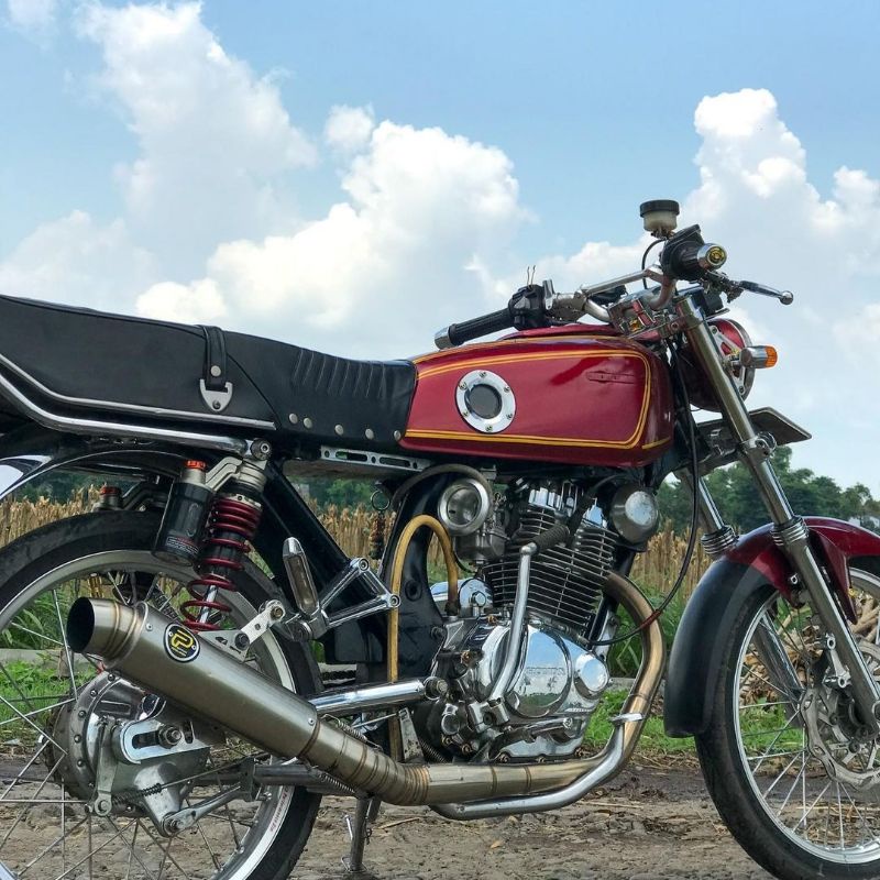 Knalpot GLpro GL100 GL Semi Kompetisi 200cc 250cc Pekajaman Muffler