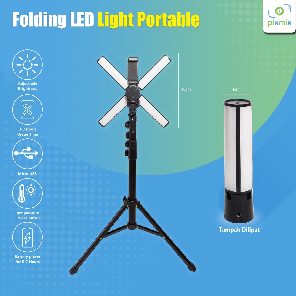 Lampu Studio Foto Starlight X Lamp Mini Portable