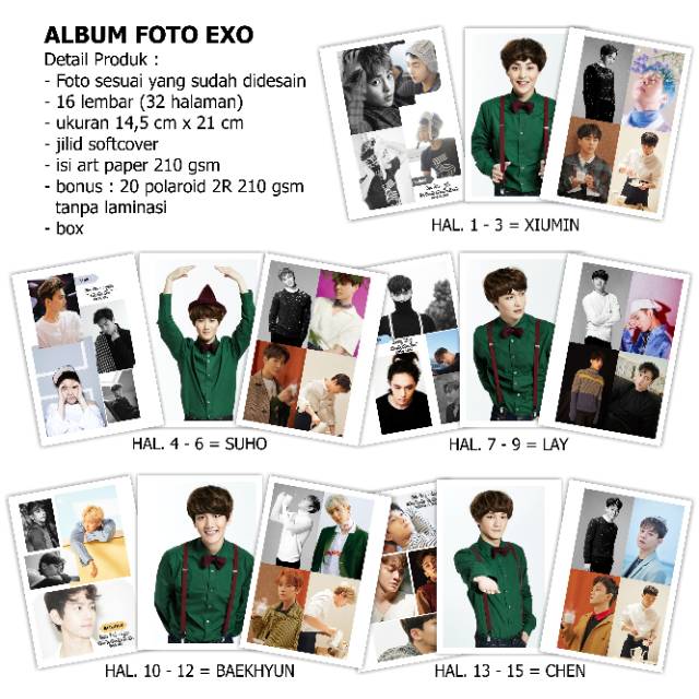 ALBUM FOTO EXO