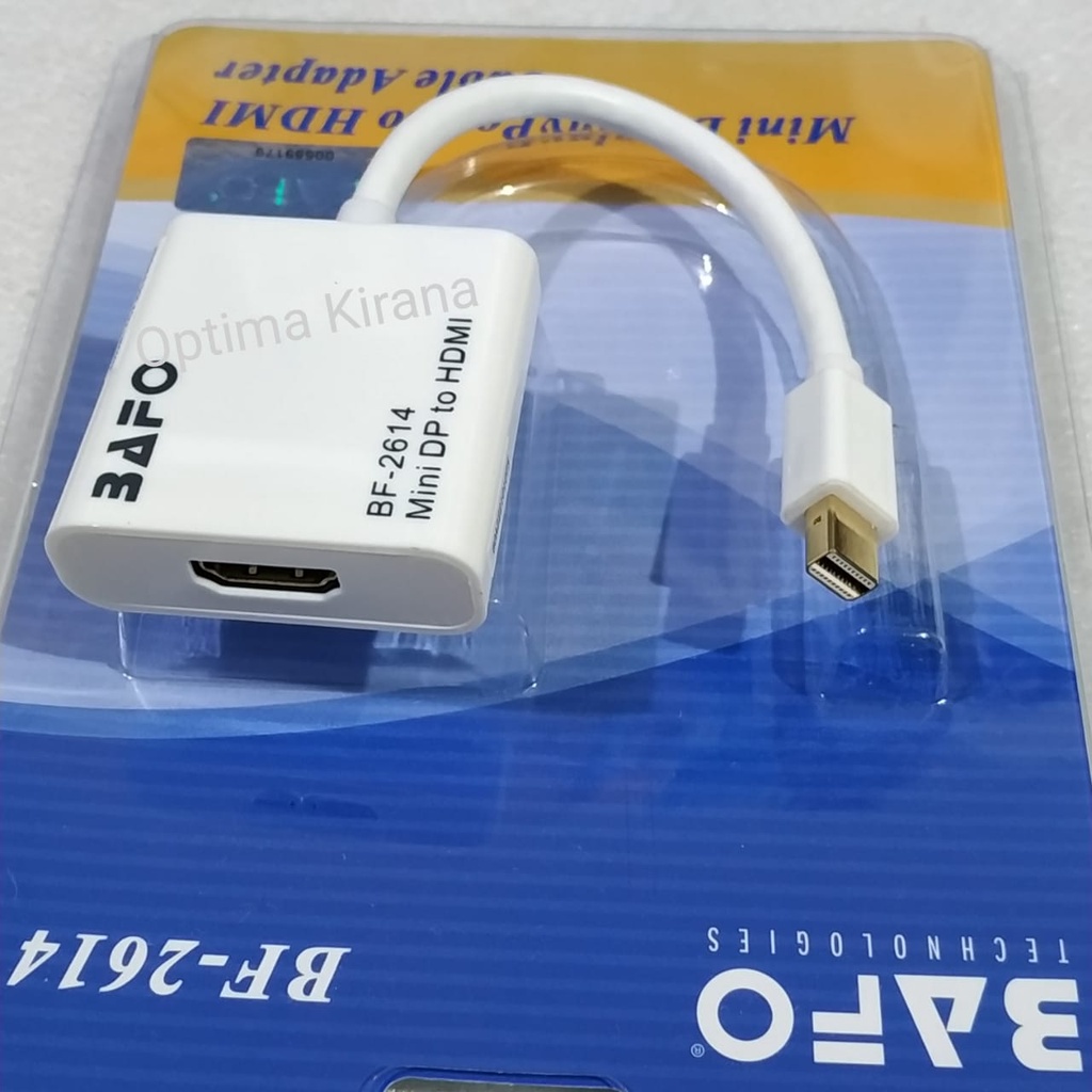 Mini DisplayPort to HDMI BAFO BF-2614 Cable Adapter converter mini dp hdmi