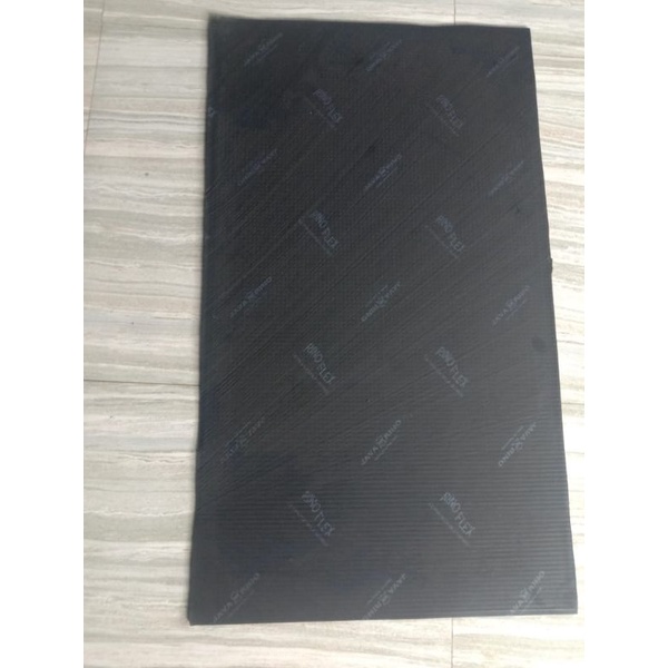 Karpet mobil hitam karpet keset hitam karpet hitam serbaguna ukuran 90x60