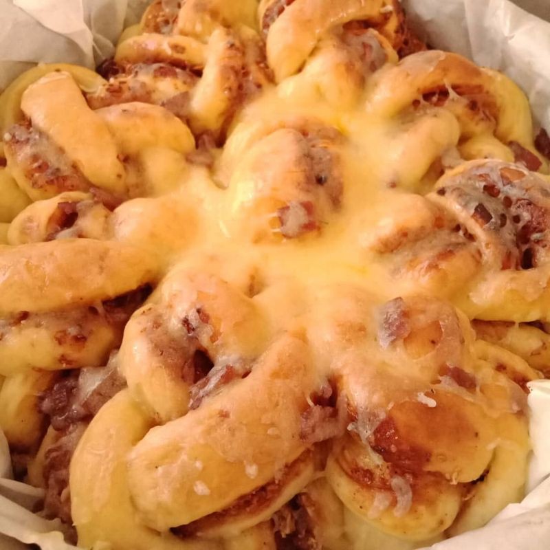 

braided cheese