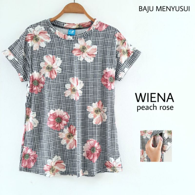 MAMIGAYA Nursing Wear - WIENA Baju menyusui Kaos / Atasan Menyusui