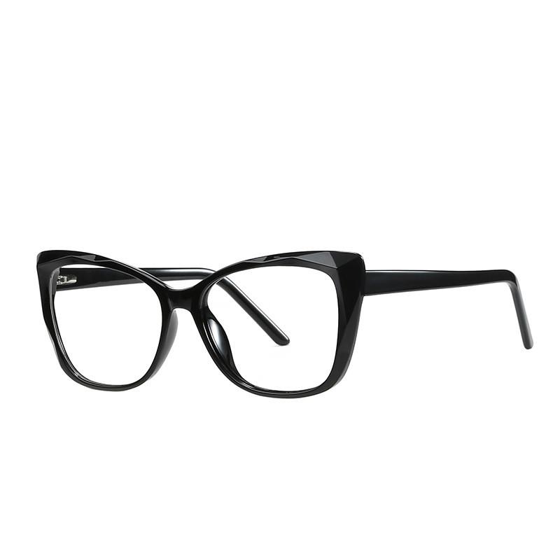 (YUZHU) TERSEDIA &amp; COD Frame Kacamata Wanita Anti Radiasi Kacamataminus Frame Kacamata Lentur Mata Kucing Eyeglasses