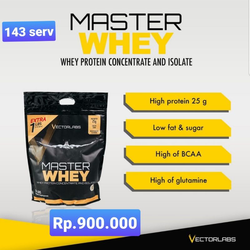 Vectorlabs Master Whey 11lbs whey protein