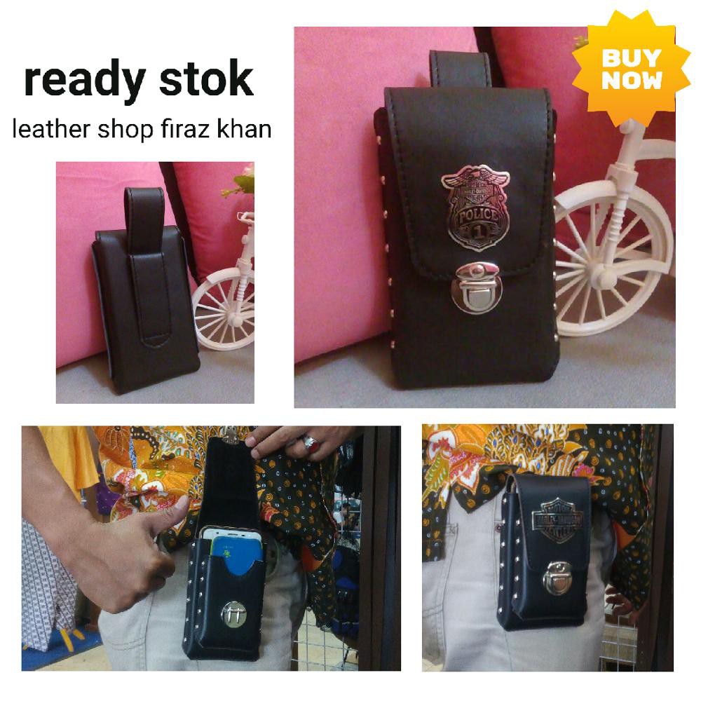 dompet HP untuk pria kulit asli CASING HANPONE KULIT ASLI DOMPET PINGGANG