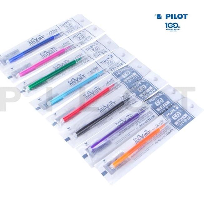 

✲ PILOT "FRIXION" REFILL / ISI ULANG PULPEN FRIXION WARNA WARNI ❈