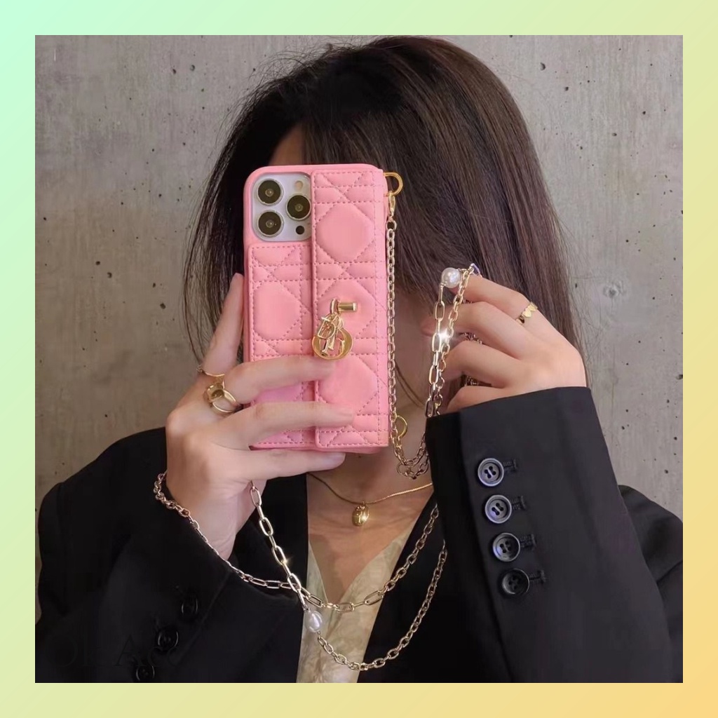 Case Tas Sling FH73 Dompet tempat kartu mini card atm cc ktp for iphone 11 12 13 14 PLus 14+ Pro max