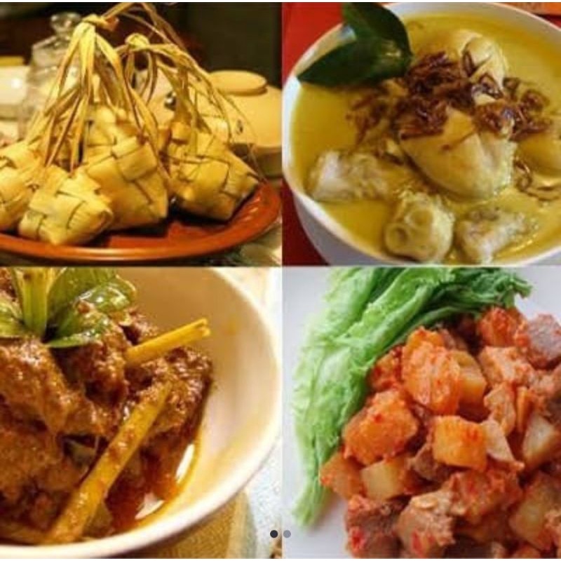 

paket masakan lebaran ( untuk satu orang )