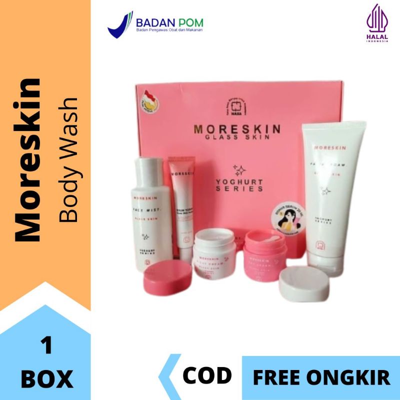 Moreskin Glasskin Yogurt Series Skincare Original by King.idn