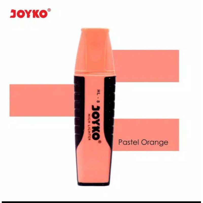 stabilo joyko highlighiter penanda ber warna ada 6 warna