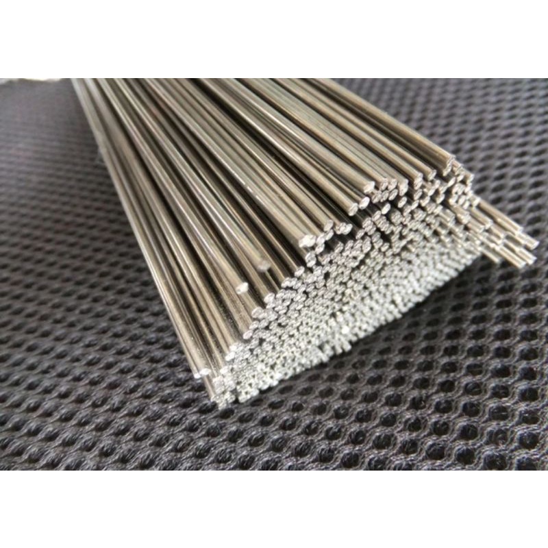 KAWAT STAINLESS SUS 304 HARD LURUS  Pack Pralon Size 1 METER DIAMETER 3mm - 8 mm