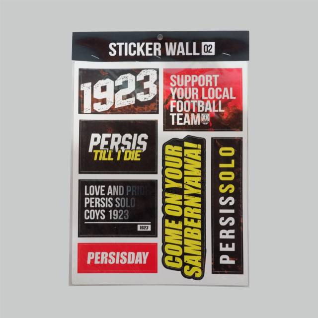 Sticker Wall 02 - Persis Solo