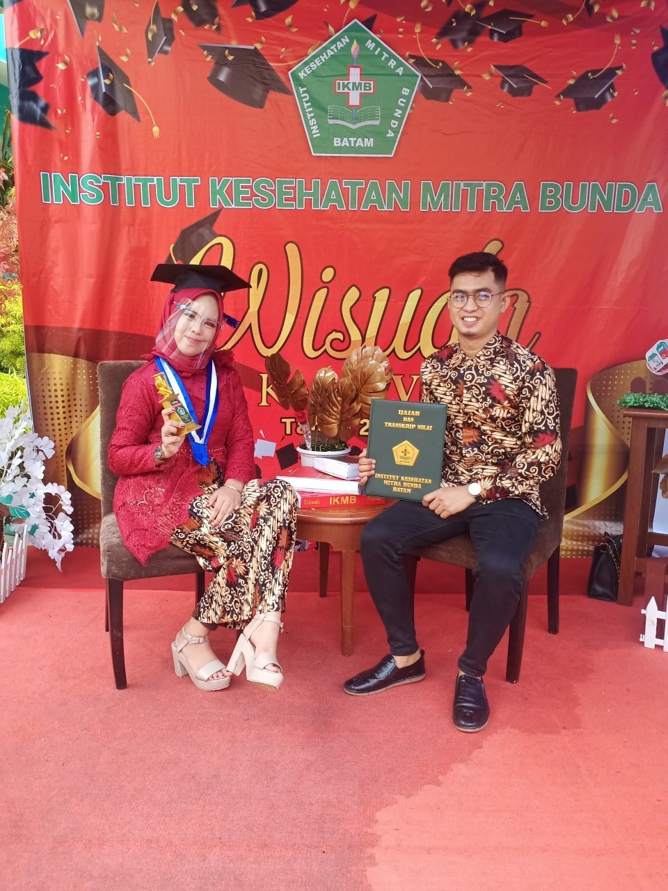 Couple Batik / Sarimbit Batik / Batik Kebaya / Seragam Keluarga / Couple Batik Kenanga Hitam / New