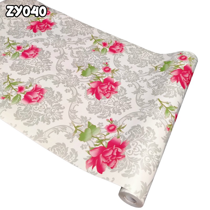 Wallpaper Dinding Motif Modern Kode ZY Wallpaper Dinding 3D Motif Elegant Size 45Cm X 10M High Quality Stiker Dinding Wallpaper Ruangan-ZY040