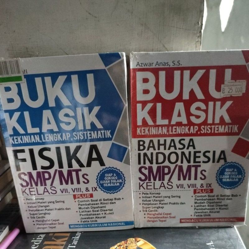 buku klasik SMP/MTs kelas 7,8,9 rangkuman materi. vup1