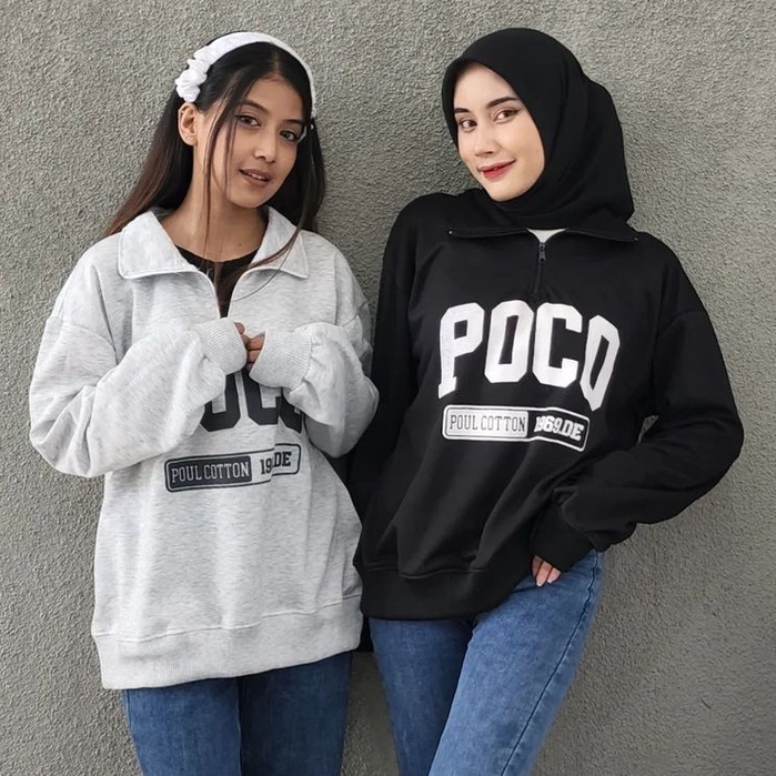 MVP - Poco Collar Sweater - Collar Sweater Wanita Kekinian