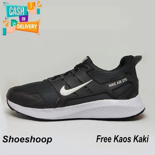 DISKON !!!! Sepatu Anak Sekolah Nike Cewek Cowok SD SMP SMA Hitam Putih Import Sneakers Olahraga Wanita Pria