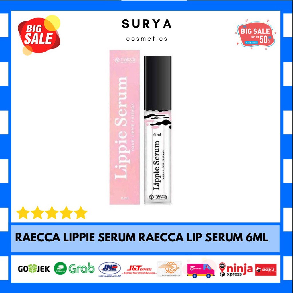RAECCA LIPPIE SERUM RAECCA LIP SERUM 6ML YOUR LIPPIE FRIENDS BPOM ORIGINAL