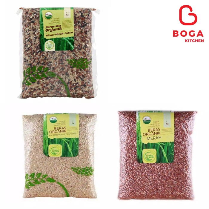 

Beras Organik Lingkar Organik | Beras Merah| Beras Coklat| | Beras Mix - Beras Coklat