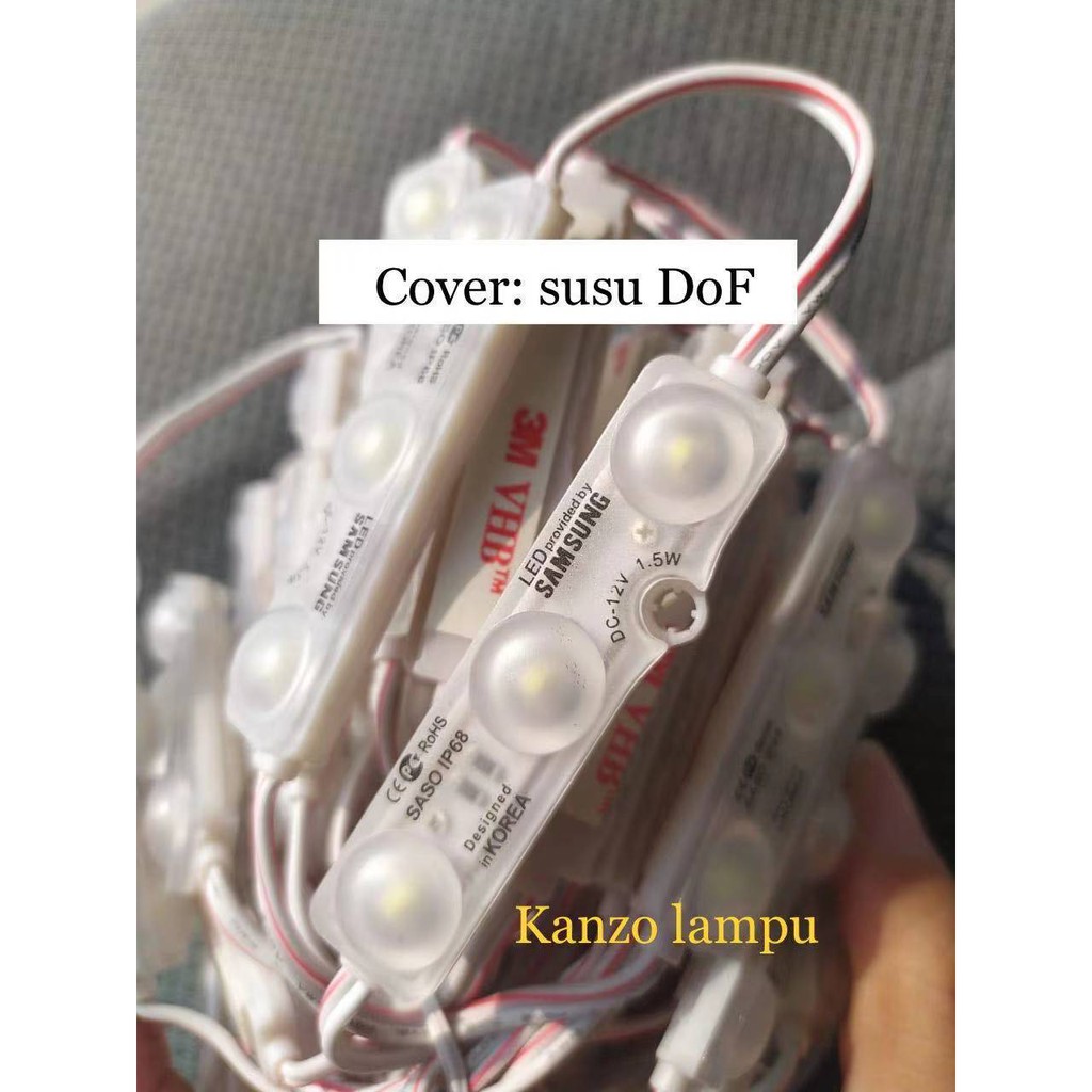 Modul Led Strip 3 Mata Samsung Lampu Advertising 12Volt 1.5Watt MZ_2