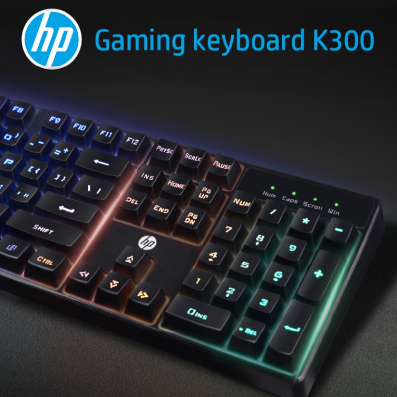 HP K300 Membrane - Gaming Keyboard