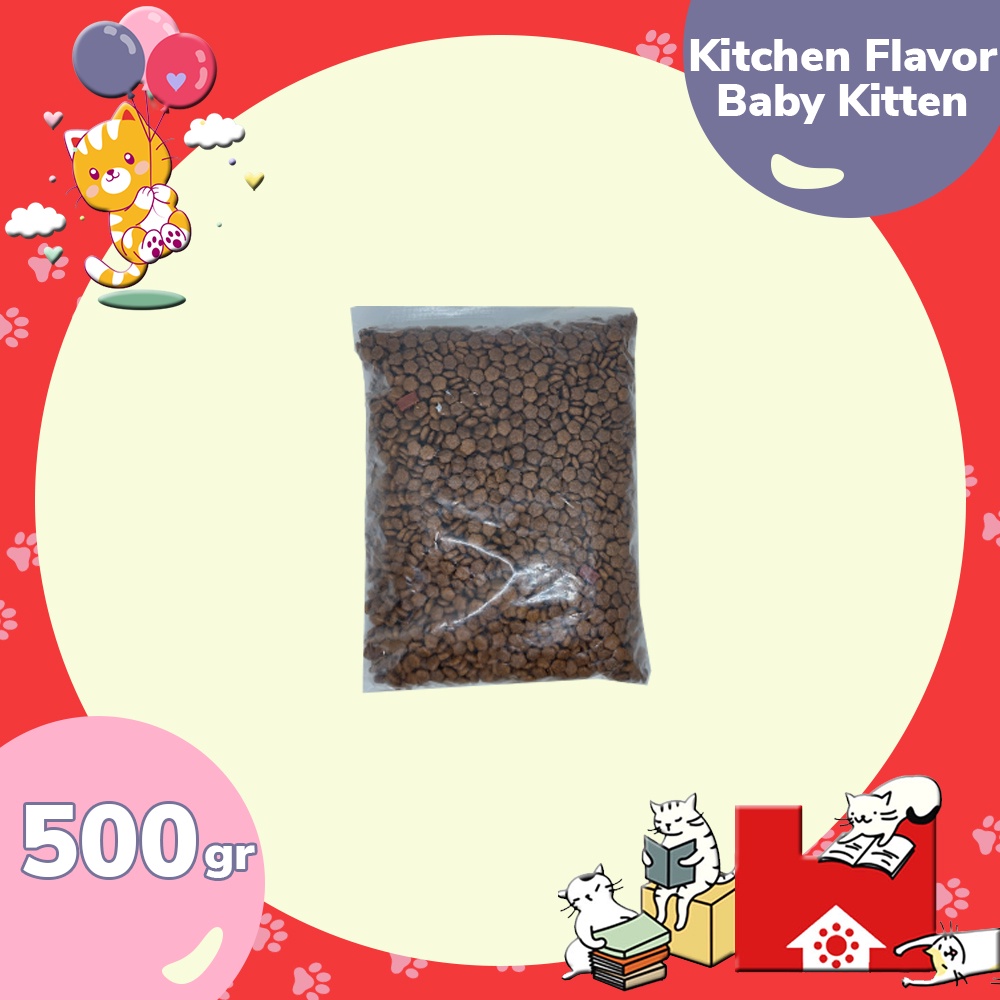 Kitchen Flavor Baby Kitten 500gr Makanan Kucing