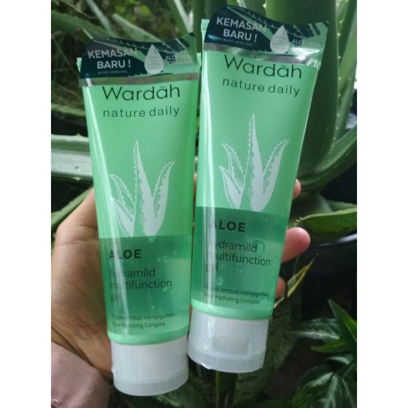 Wardah Aloevera facial wash Sabun cuci muka