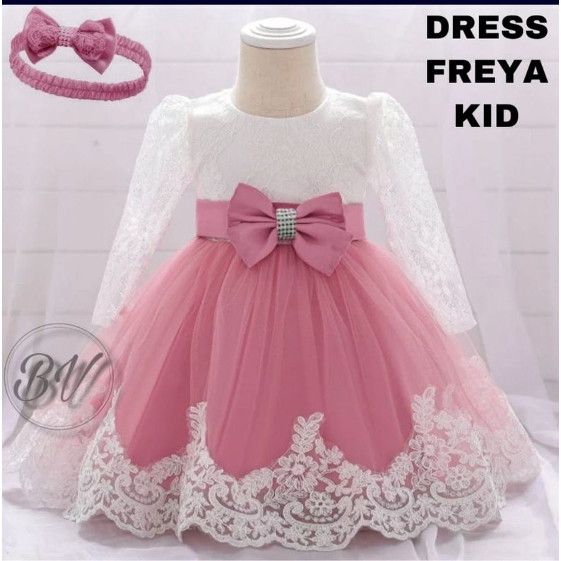 [AS] KD ST CACA KS baju anak perempuan dress baju anak umur 3 4 5 tahun pesta NATAL anak cewek lucu
