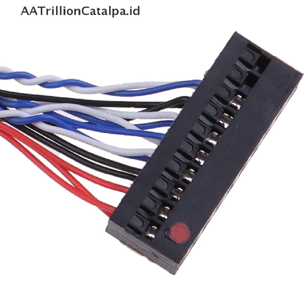 Aatrillioncatalpa I-PEX 20453-20455 30pin 1ch 6 bit LVDS Kabel Panel Display LCD / LED