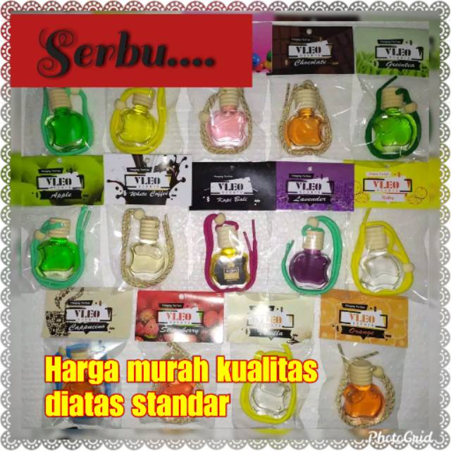 Termurah Parfum /Pengharum mobil gantung Black coffe Vleo Scent