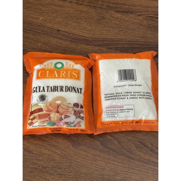 

Gula Tabur Donat Claris Orange exp 15 juli 2023