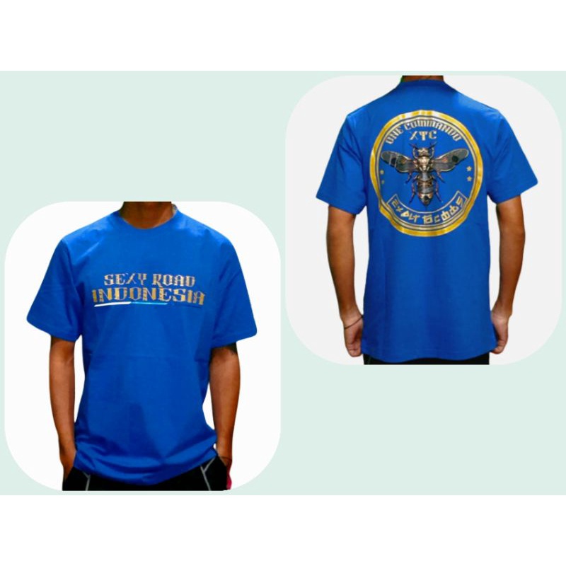 Kaos XTC Original Sexy Road Indonesia Biru