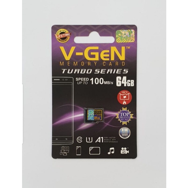 PROMO MEMORI SD CARD ORIGINAL V_GEN 64GB CLASS 10 MEMORI SDXC V-GEN 64GB ORIGINAL MURAH TERLARIS