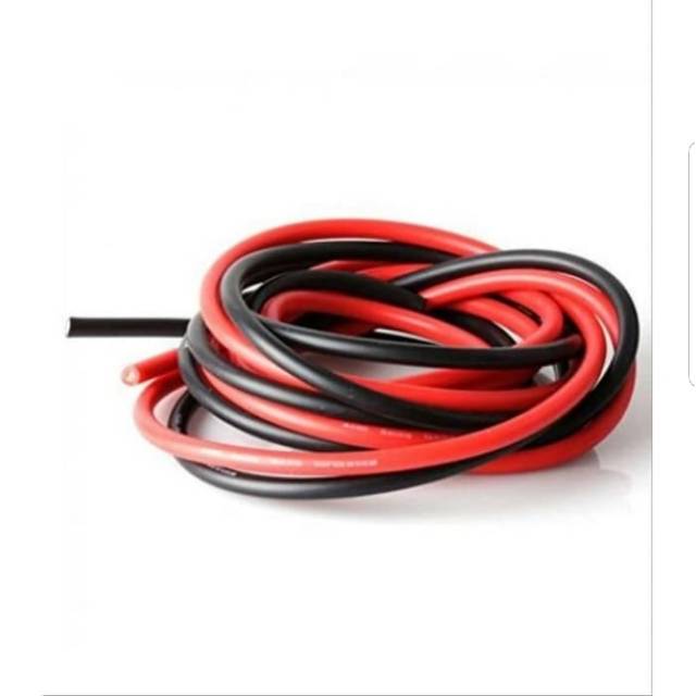 Kabel 10 Awg silicone wire cable red