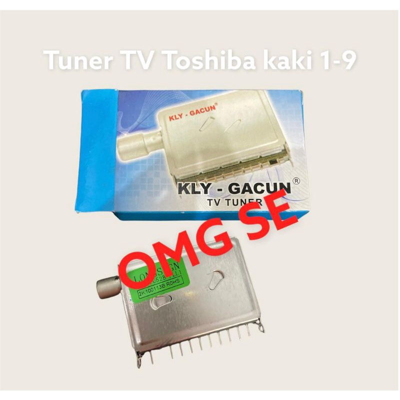 tuner TV toshiba kaki 1 9