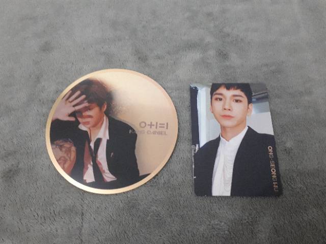 Wanna One Kang Daniel Mirror Card + Ong PC